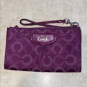 Coach wristlet